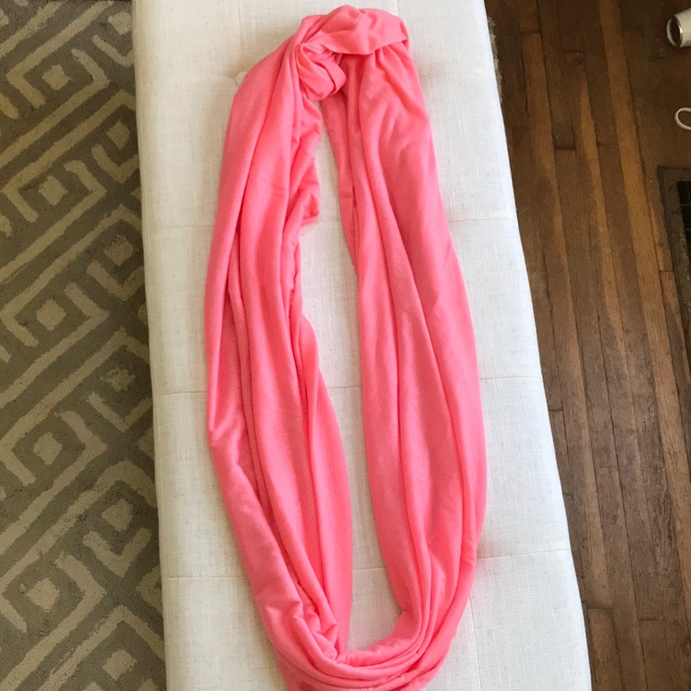 Pink Infinity Scarf